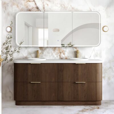 1800mm Sable Walnut Havana Freestanding Vanity