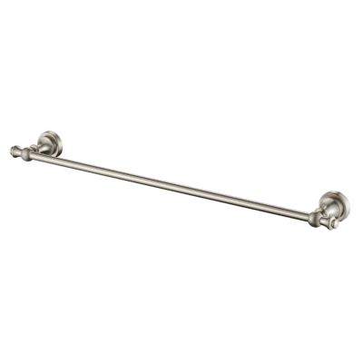 600mm Brushed Nickel Medoc Single Towel Rail